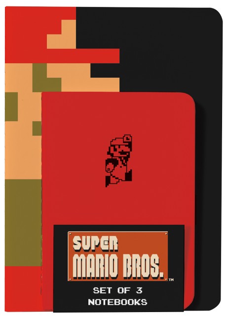 Super Mario Bros. Notebooks (Set of 3) 