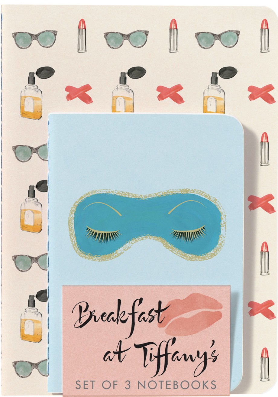 Breakfast at Tiffany's Notebooks (Set of 3)