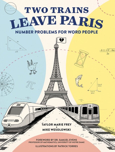 Cover image for Two Trains Leave Paris Number Problems for Word People