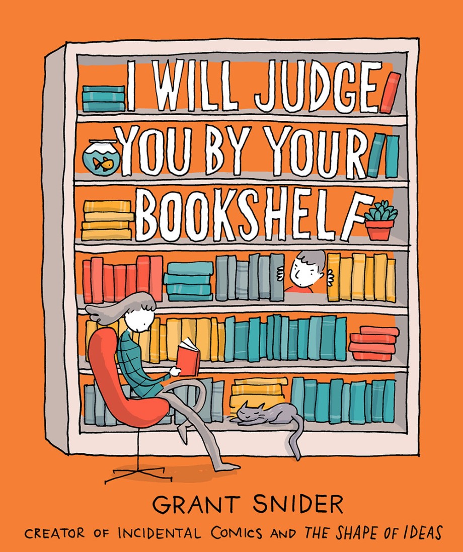 I Will Judge You By Your Bookshelf Hardcover Abrams