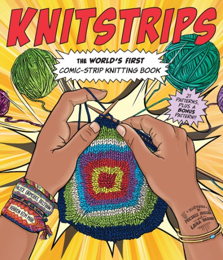 Cover image for Knitstrips The World’s First Comic-Strip Knitting Book