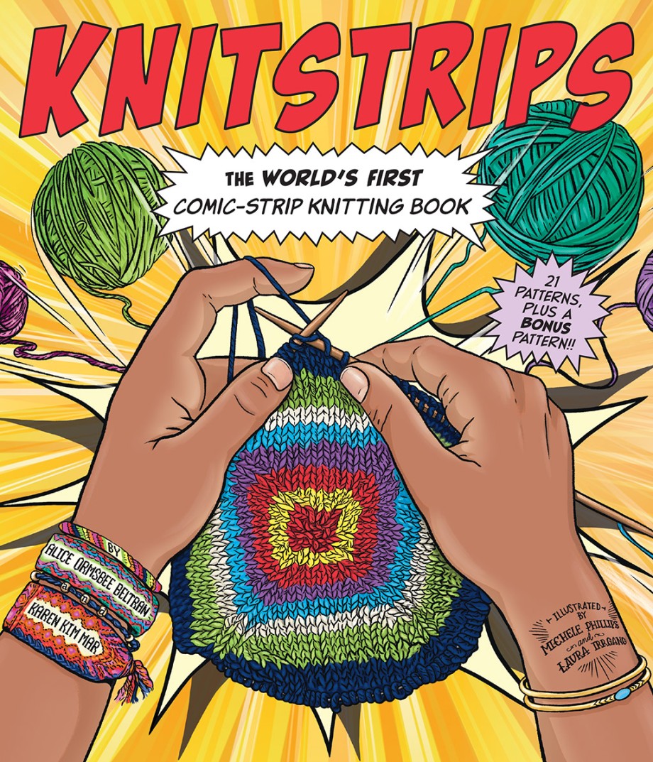 Knitstrips The World’s First Comic-Strip Knitting Book