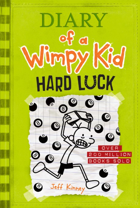Cover image for Hard Luck (Diary of a Wimpy Kid #8) 