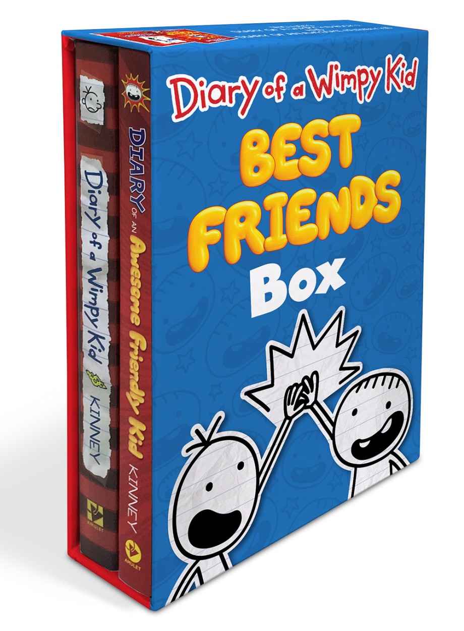 Diary of a Wimpy Kid: Best Friends Box (Diary of a Wimpy Kid Book 1 and Diary of an Awesome Friendly Kid) 