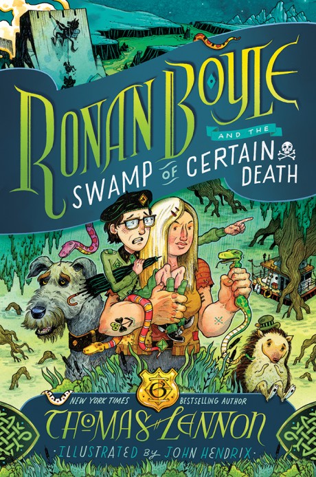 Cover image for Ronan Boyle and the Swamp of Certain Death (Ronan Boyle #2) 