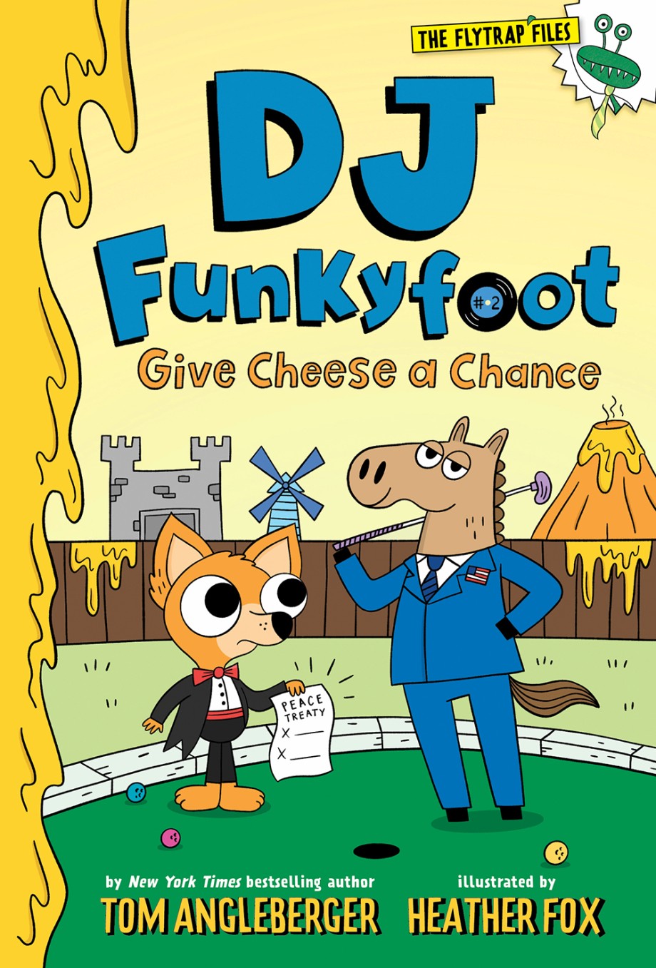 Cover for DJ Funkyfoot: Give Cheese a Chance (DJ Funkyfoot #2)