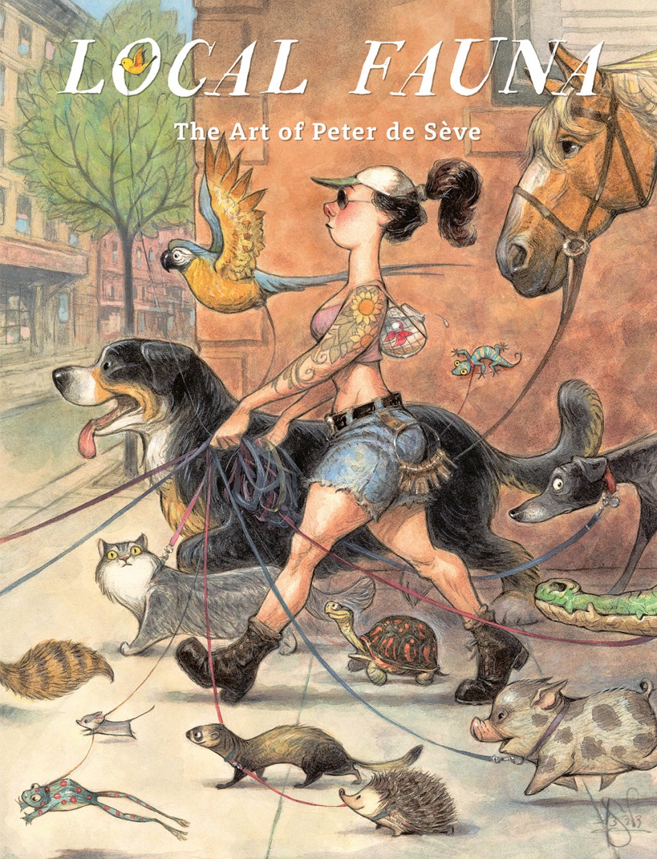 Cover for Local Fauna The Art of Peter de Sève