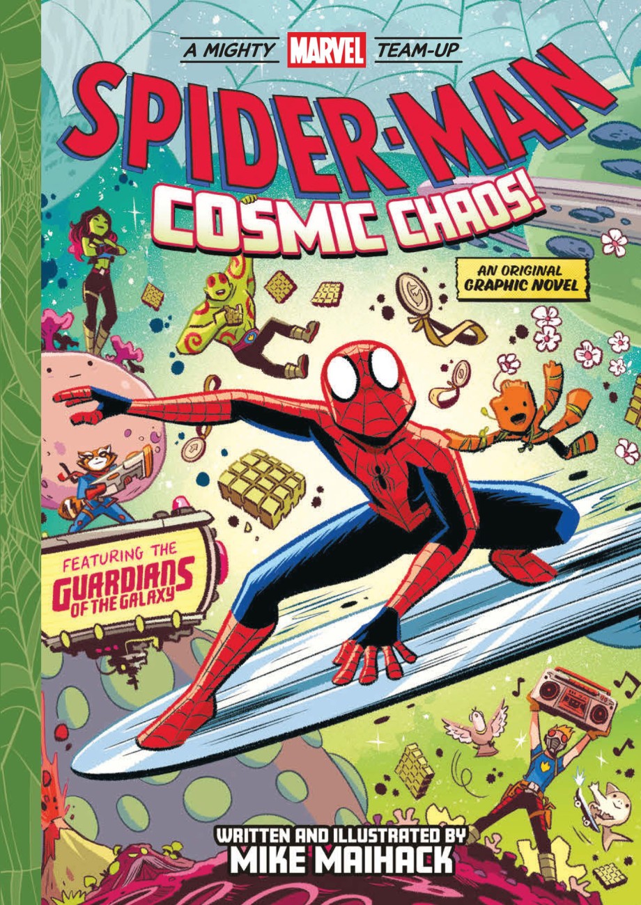 Cover for Spider-Man: Cosmic Chaos! (A Mighty Marvel Team-Up) An Original Graphic Novel