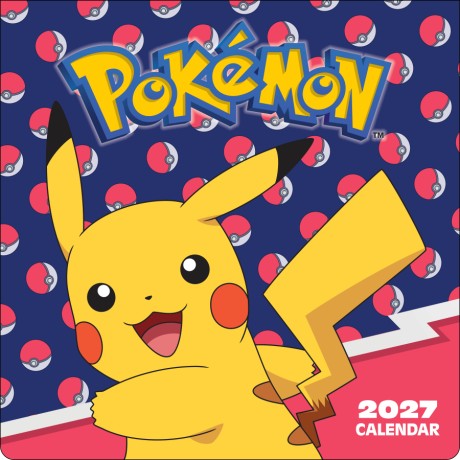 Cover image for Pok&eacute;mon 2027 Wall Calendar