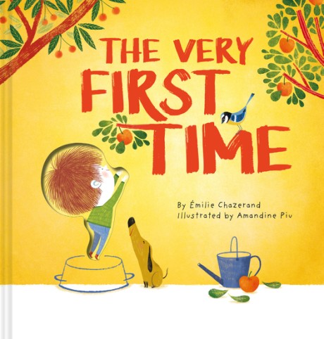 Cover image for Very First Time (A Die-Cut Peek-Through Picture Book)