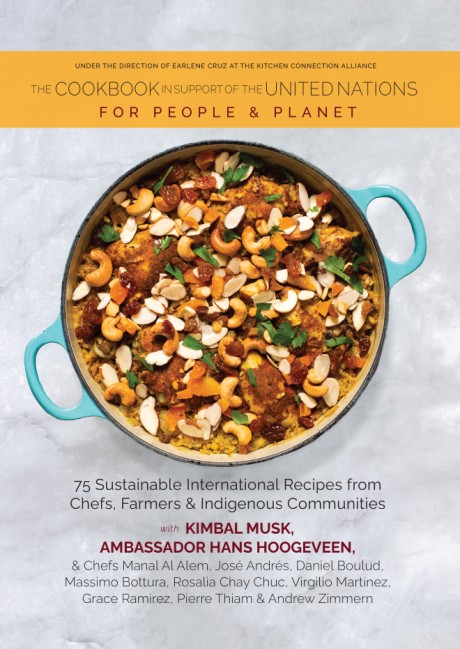 Cover image for Cookbook in Support of the United Nations: For People and Planet 