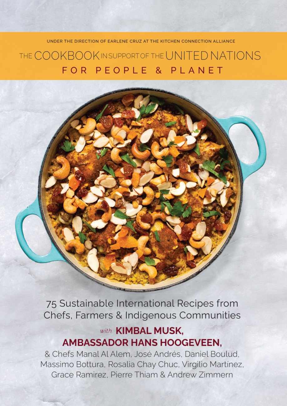 Cookbook in Support of the United Nations: For People and Planet 