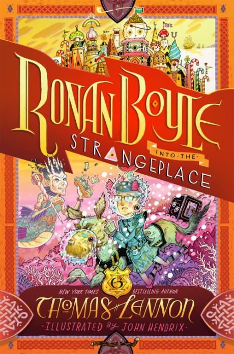 Cover image for Ronan Boyle Into the Strangeplace (Ronan Boyle #3) 