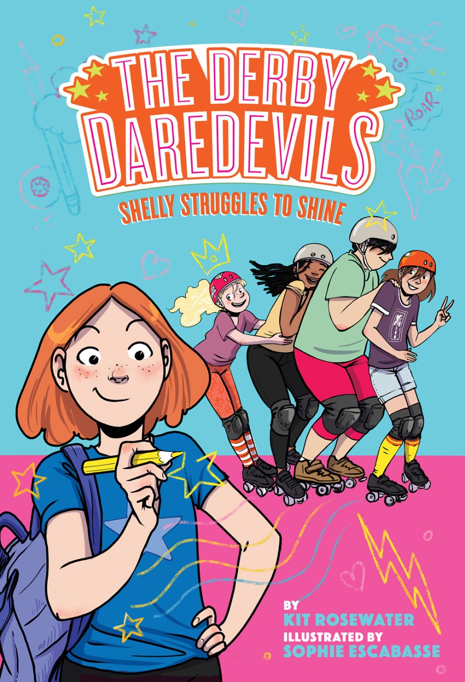 Shelly Struggles to Shine (The Derby Daredevils Book #2) 