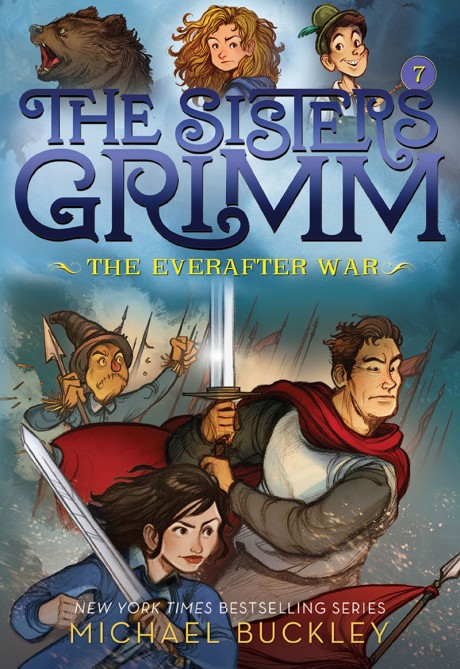 Cover image for Everafter War (The Sisters Grimm #7) 10th Anniversary Edition