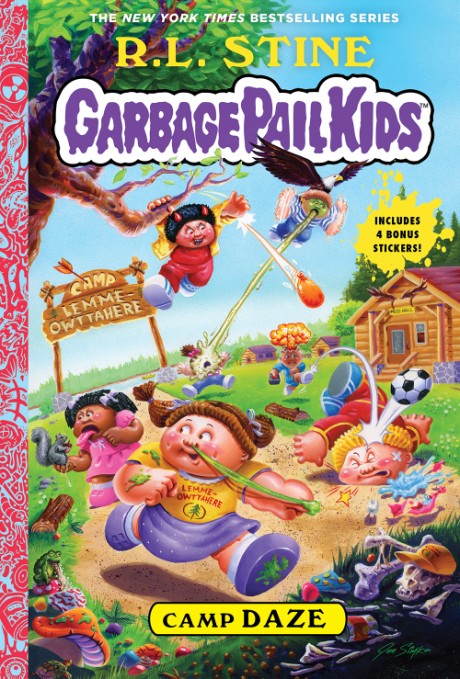 Cover image for Camp Daze (Garbage Pail Kids Book 3) 