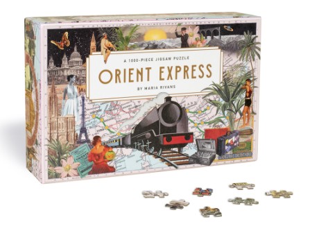 Cover image for Orient Express A 1000 piece Jigsaw Puzzle