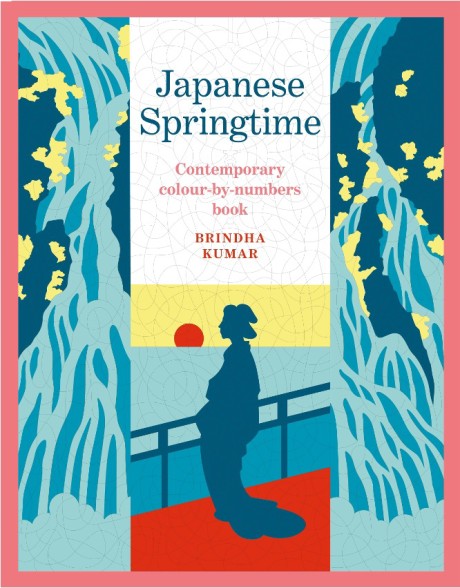 Cover image for Japanese Springtime A Contemporary Color-By-Numbers Book