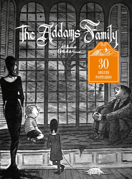 Cover image for Addams Family 30 Deluxe Postcards