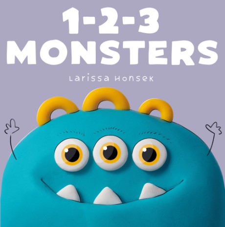 Cover image for 1-2-3 Monsters A Little Monsters Counting Book