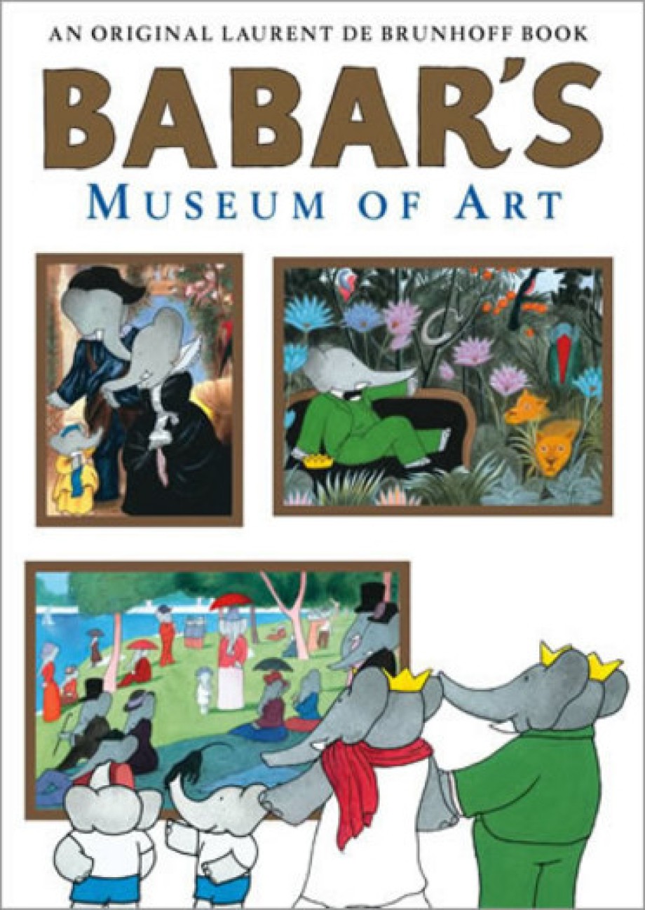 Cover for Babar's Museum of Art