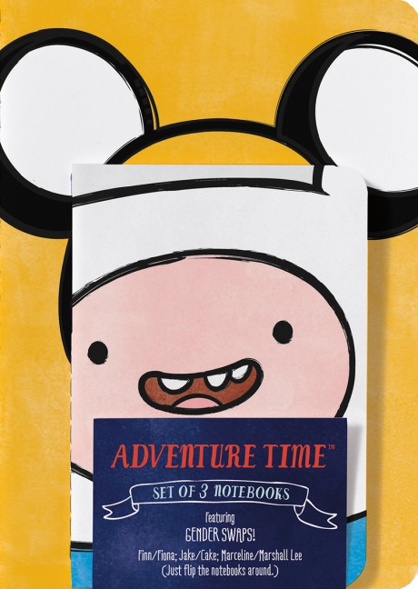 Cover image for Adventure Time Notebooks: Gender Swap (Set of 3) 