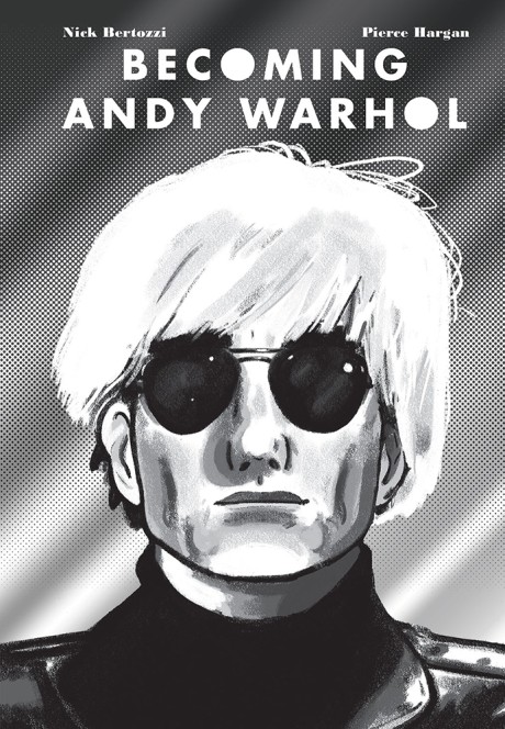 Cover image for Becoming Andy Warhol 