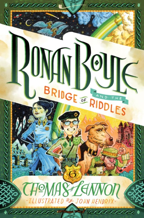 Cover image for Ronan Boyle and the Bridge of Riddles (Ronan Boyle #1) 