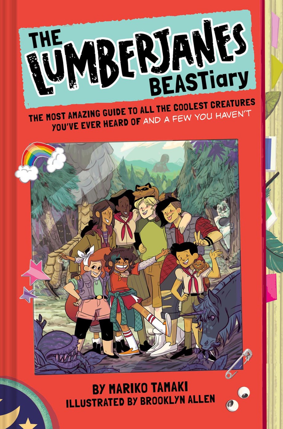 Cover for Lumberjanes BEASTiary The Most Amazing Guide to All the Coolest Creatures You've Ever Heard Of and a Few You Haven’t