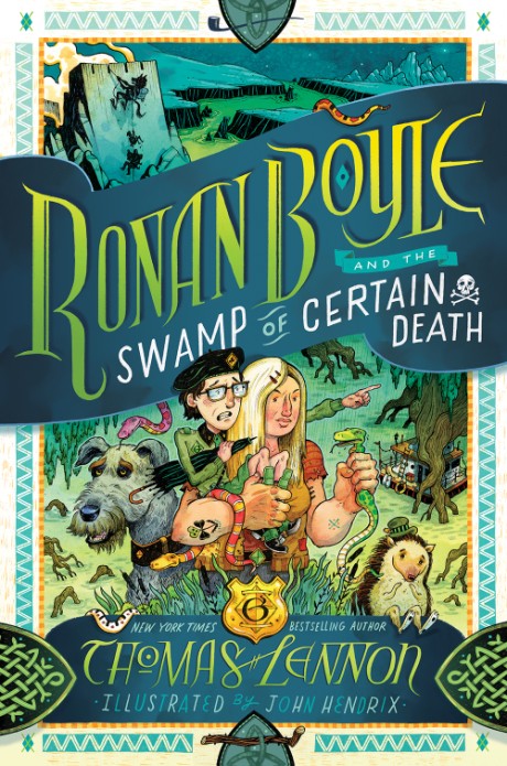 Cover image for Ronan Boyle and the Swamp of Certain Death (Ronan Boyle #2) 