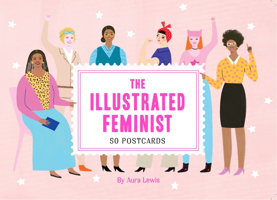 Illustrated Feminist (Postcard Book) 50 Postcards