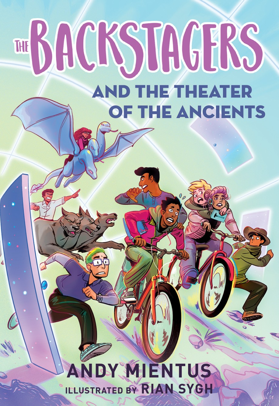 Cover for Backstagers and the Theater of the Ancients (Backstagers #2)