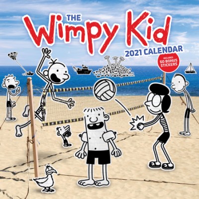 Wimpy Kid 2021 Wall Calendar