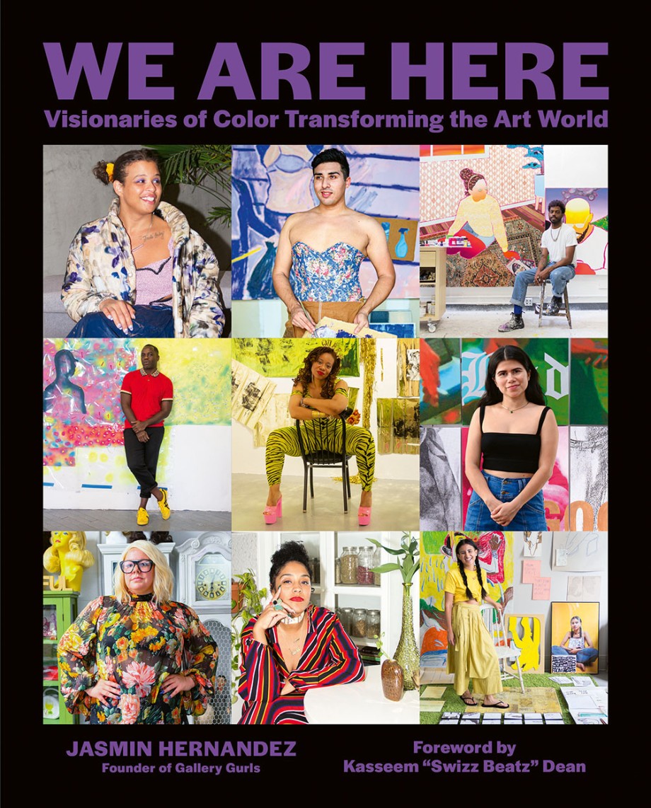 Cover for We Are Here Visionaries of Color Transforming the Art World