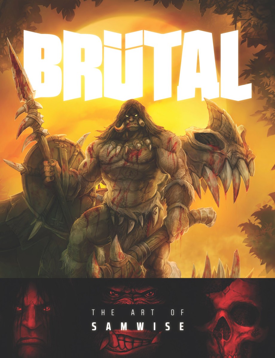 Cover for Brutal The Art of Samwise