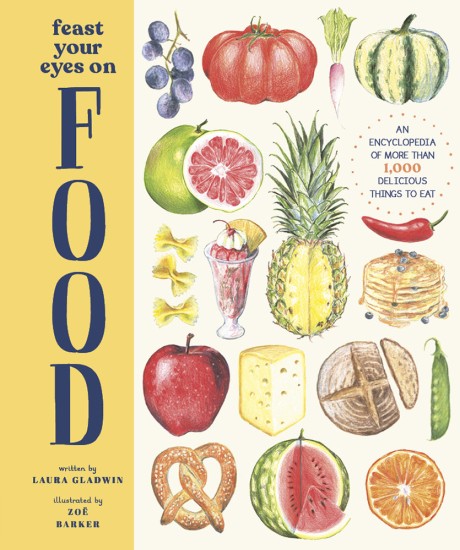 Cover image for Feast Your Eyes on Food An Encyclopedia of More than 1,000 Delicious Things to Eat