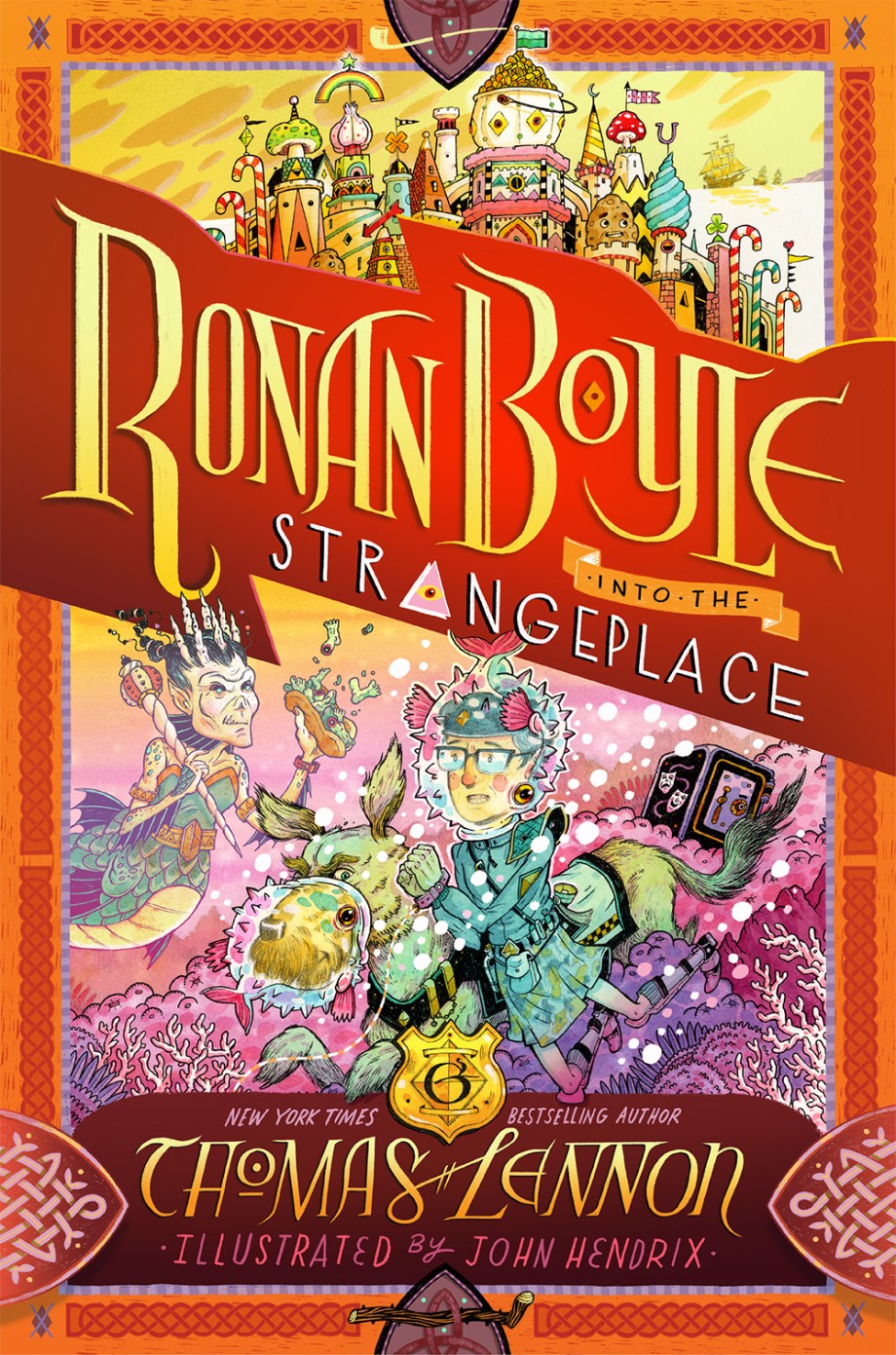 Cover for Ronan Boyle Into the Strangeplace (Ronan Boyle #3)