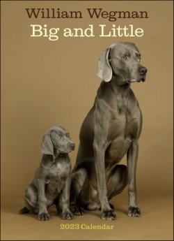 William Wegman: Big and Little 2023 Wall Calendar 
