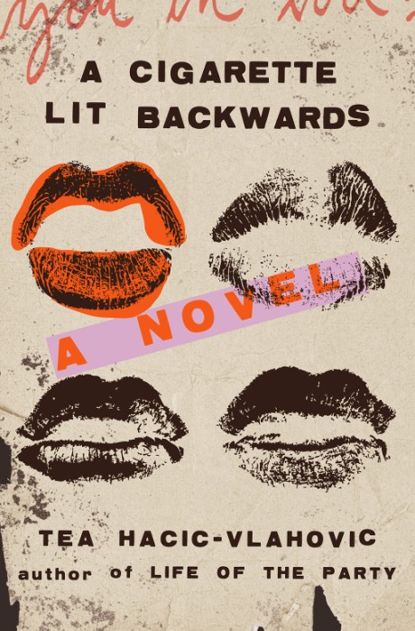 Cover image for Cigarette Lit Backwards A Novel
