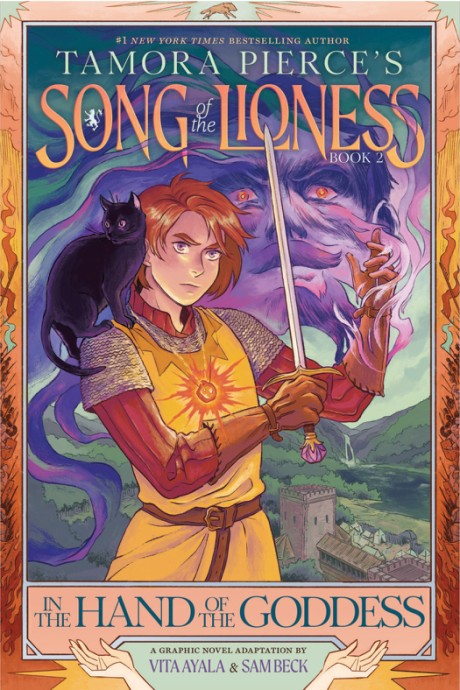 Cover image for In the Hand of the Goddess A Graphic Novel Adaptation