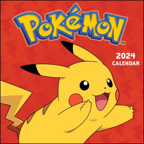 Cover image for Pokémon 2024 Mini Wall Calendar 