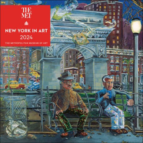 Cover image for New York in Art 2024 Mini Wall Calendar 