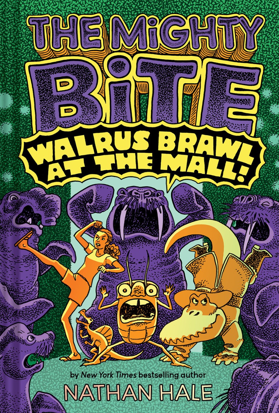 Walrus Brawl at the Mall (The Mighty Bite #2) A Graphic Novel