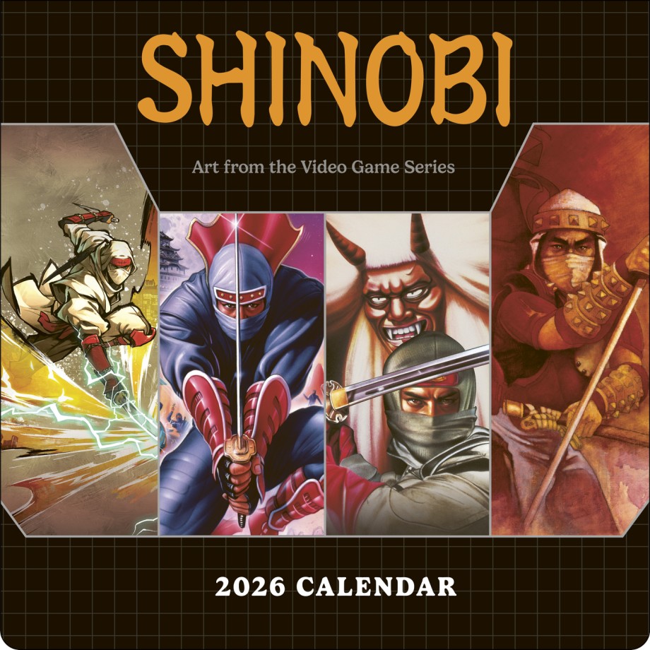 Shinobi 2026 Wall Calendar