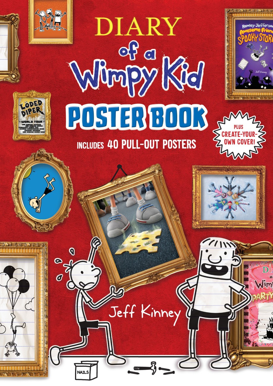 Diary of a Wimpy Kid Poster Book Includes 40 Pull-Out Posters
