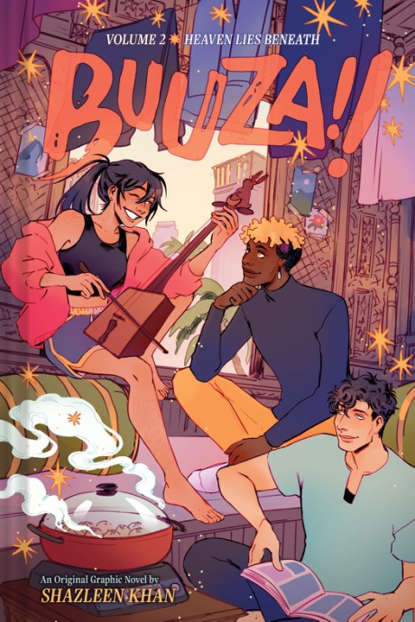 Cover image for Heaven Lies Beneath (BUUZA!! Volume 2) An Original Graphic Novel