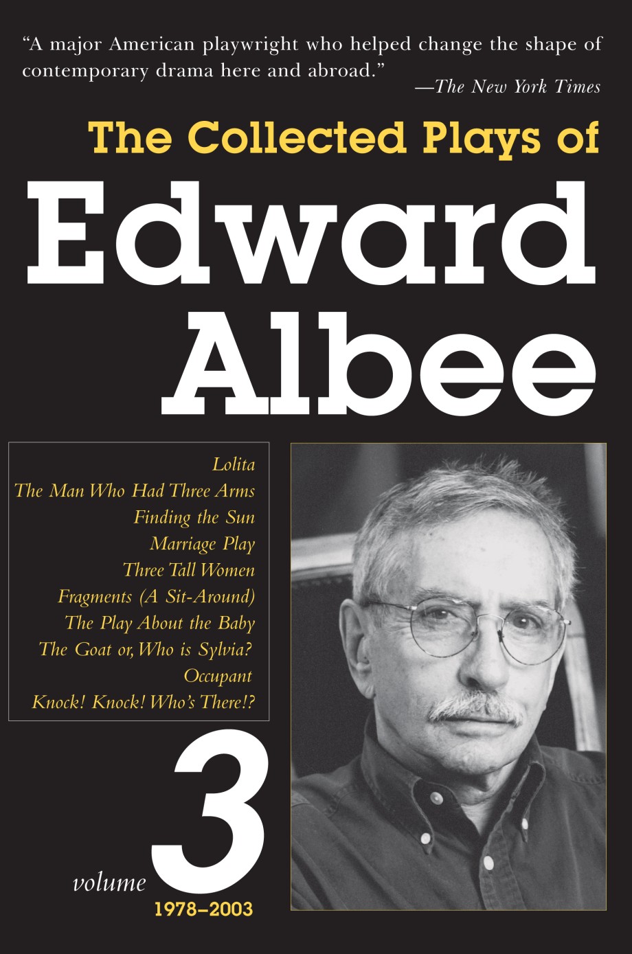 Collected Plays of Edward Albee, Volume 3 1978- 2003