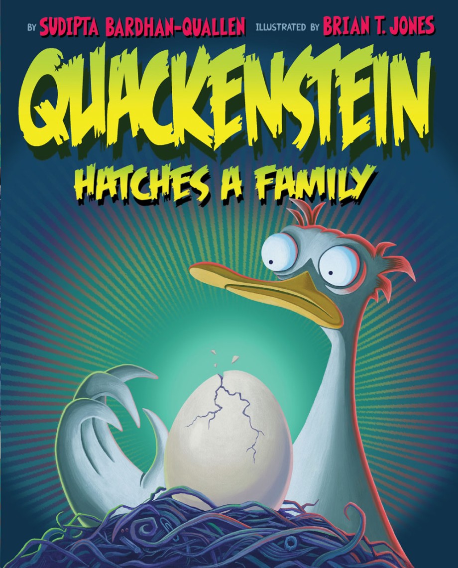 Cover for Quackenstein Hatches a Family