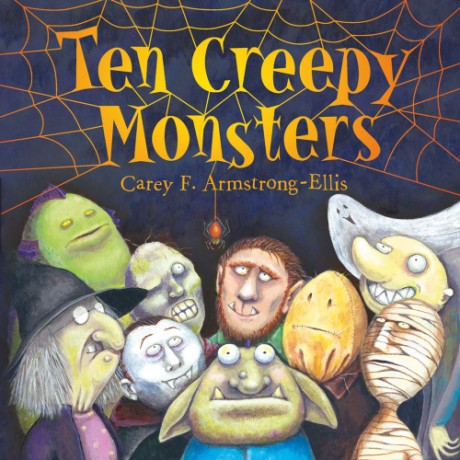 Cover image for Ten Creepy Monsters 