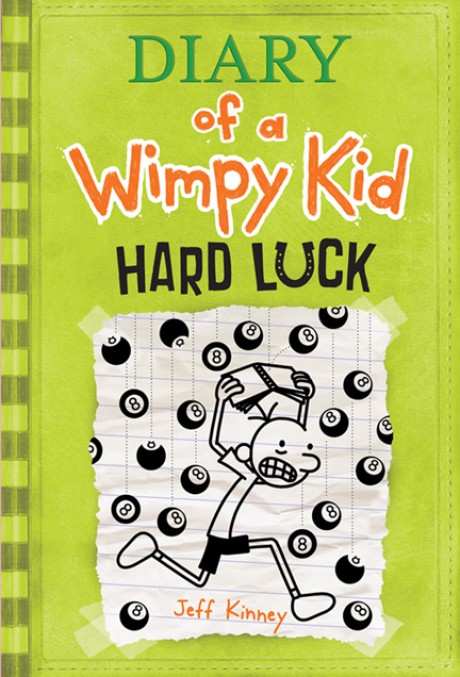 Cover image for Hard Luck (Diary of a Wimpy Kid #8) 